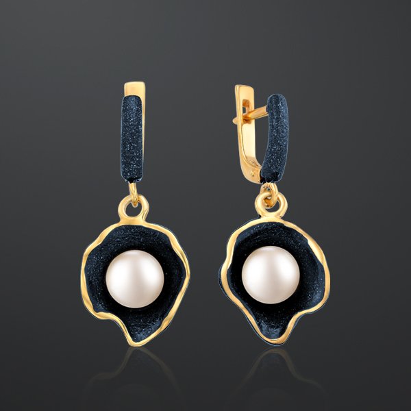 Серьги серебро 925 пробы