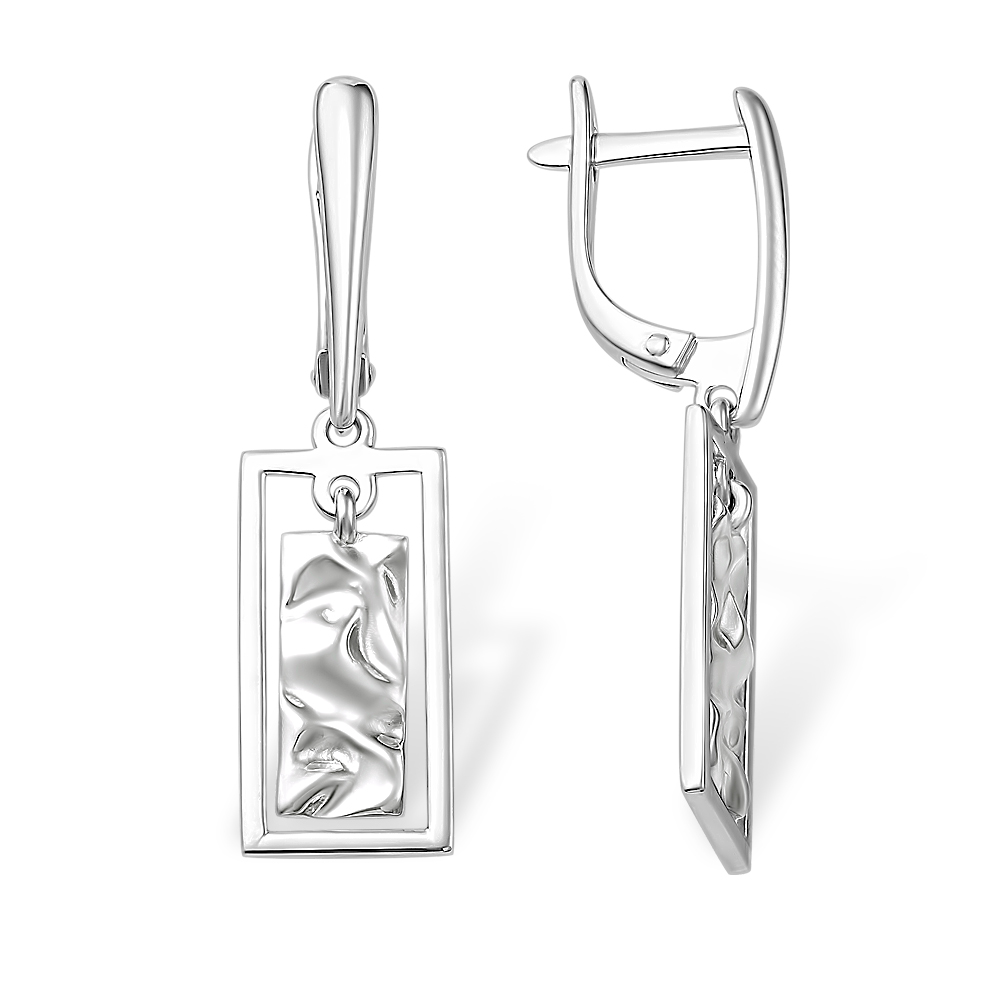 Серьги из серебра 925 без вставок (112000000097)