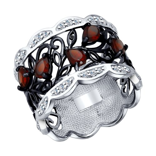 Кольцо  серебро 925 пробы