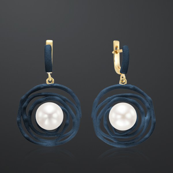 Серьги серебро 925 пробы