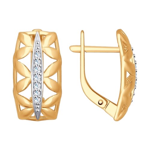 Серьги серебро 925 пробы