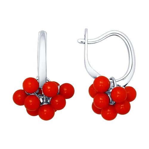 Серьги серебро 925 пробы