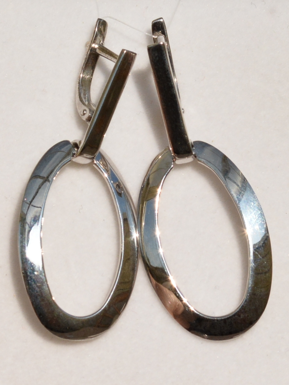 Серьги серебро 925 пробы